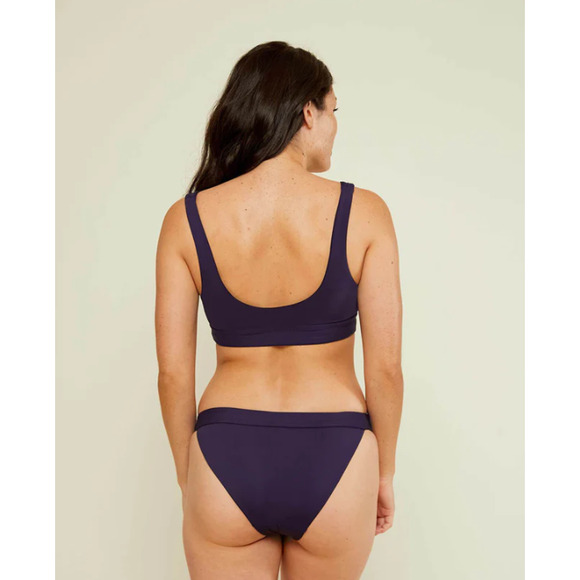 FINAL SALE: ANDIE SWIM Women's The Ventura Swim Top Medium Navy NWT - Picture 3 of 12